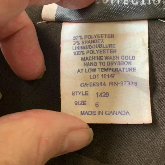 Vintage Sport Collection  faux suede skirt - Picture 6 of 6